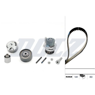 Kit pompa acqua + cinghia di distribuzione DOLZ KD048