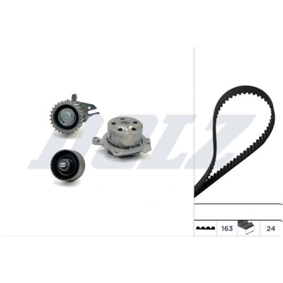 Pompa acqua + Kit cinghie dentate