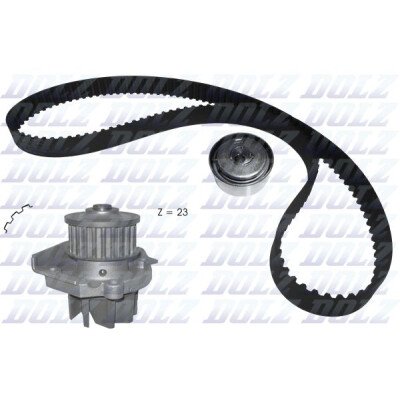Kit pompa acqua + cinghia di distribuzione DOLZ KD141