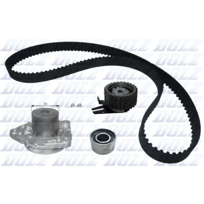 Pompa acqua + Kit cinghie dentate