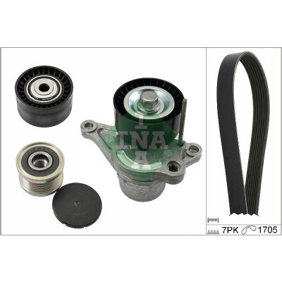 INA 529 0423 20 Set di cinghie trapezoidali scanalate