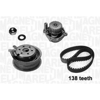 Pompa acqua + Kit cinghie dentate