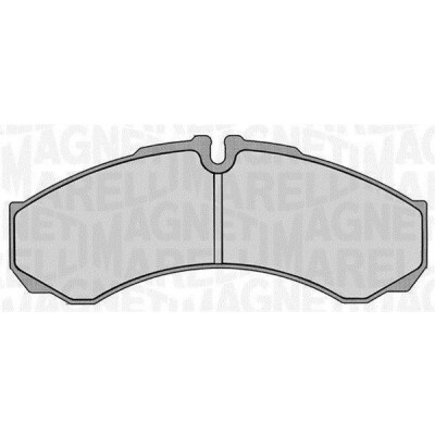 Kit pastiglie freno, Freno a disco MAGNETI MARELLI 363916060283