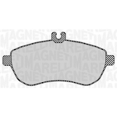 Kit pastiglie freno, Freno a disco MAGNETI MARELLI 363916060313