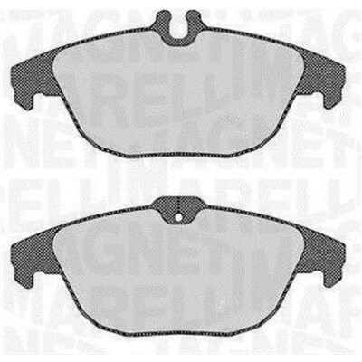 Kit pastiglie freno, Freno a disco MAGNETI MARELLI 363916060314