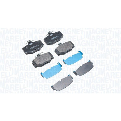 Kit pastiglie freno, Freno a disco MAGNETI MARELLI 363916060345