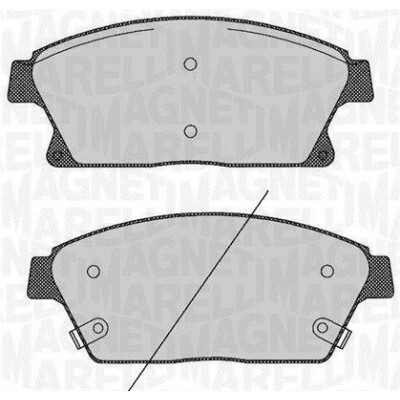 Kit pastiglie freno, Freno a disco MAGNETI MARELLI 363916060424