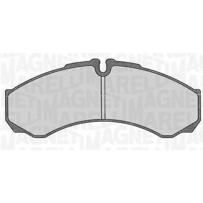 Kit pastiglie freno, Freno a disco MAGNETI MARELLI 363916060526