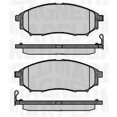 Kit pastiglie freno, Freno a disco MAGNETI MARELLI 363916060683