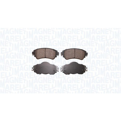 Kit pastiglie freno, Freno a disco MAGNETI MARELLI 363916060853