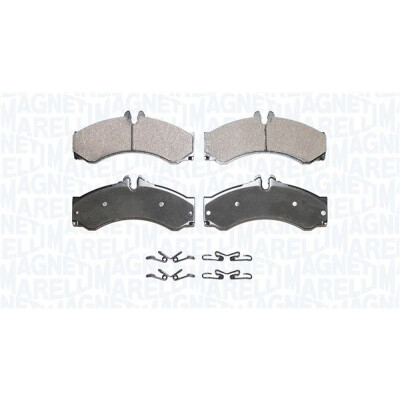Kit pastiglie freno, Freno a disco MAGNETI MARELLI 363916060903