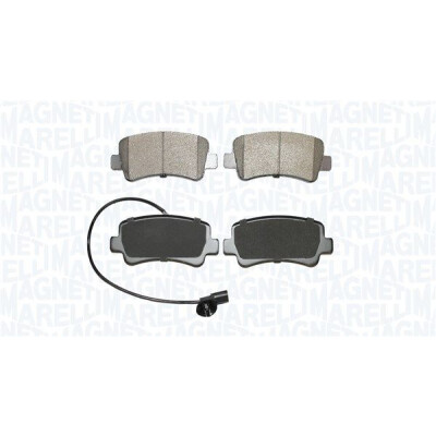 Kit pastiglie freno, Freno a disco MAGNETI MARELLI 363916061118