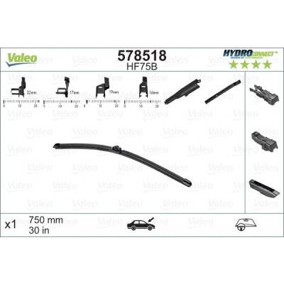 Tergicristallo VALEO 578518