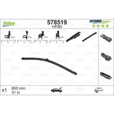 Tergicristallo VALEO 578519
