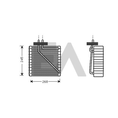 Evaporatore, Climatizzatore