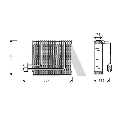 Evaporatore, Climatizzatore