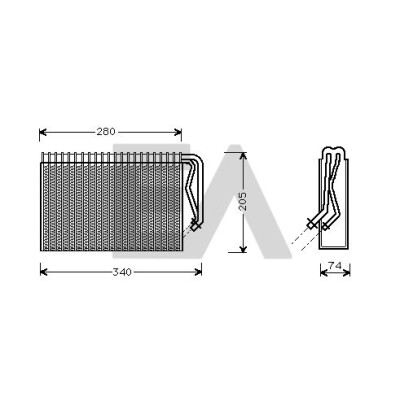 Evaporatore, Climatizzatore
