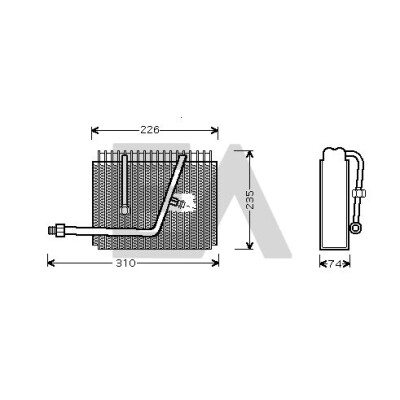 Evaporatore, Climatizzatore