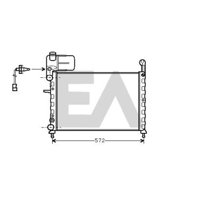 Radiatore, Raffreddamento motore
