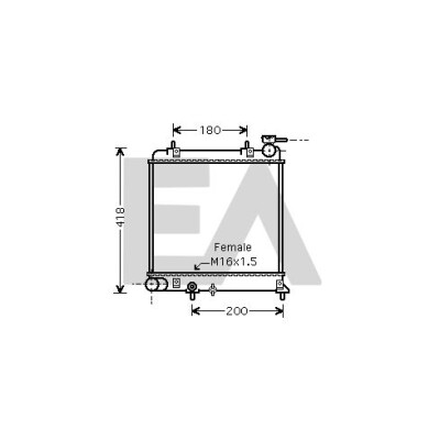Radiatore, Raffreddamento motore