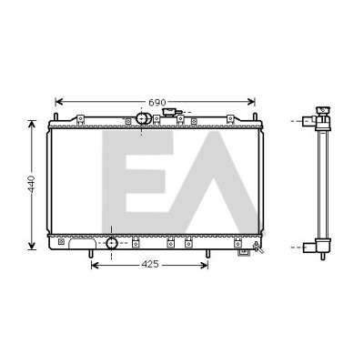 Radiatore, Raffreddamento motore