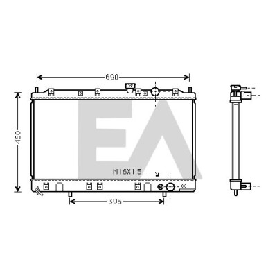 Radiatore, Raffreddamento motore