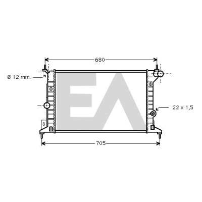 Radiatore, Raffreddamento motore EACLIMA 31R54176
