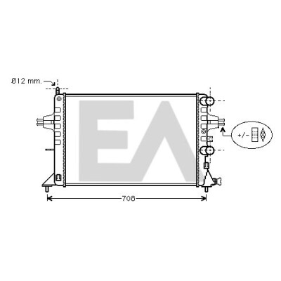 Radiatore, Raffreddamento motore EACLIMA 31R54183