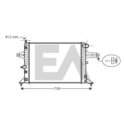Radiatore, Raffreddamento motore EACLIMA 31R54184
