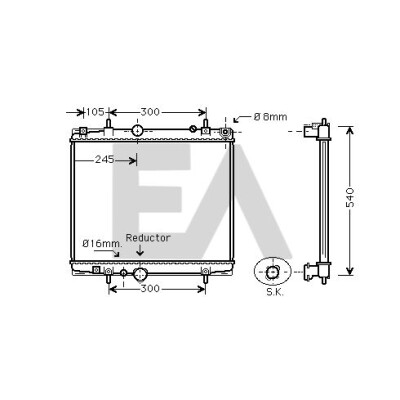 Radiatore, Raffreddamento motore