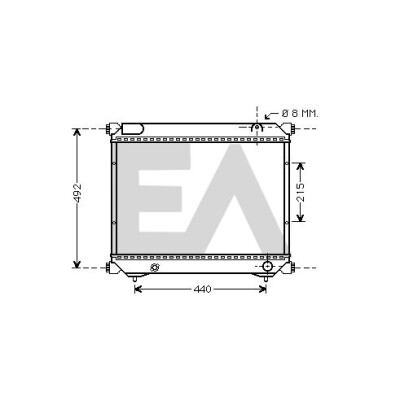 Radiatore, Raffreddamento motore EACLIMA 31R69079