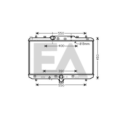 Radiatore, Raffreddamento motore EACLIMA 31R69083