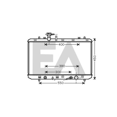 Radiatore, Raffreddamento motore EACLIMA 31R69086