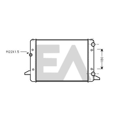 Radiatore, Raffreddamento motore EACLIMA 31R77086