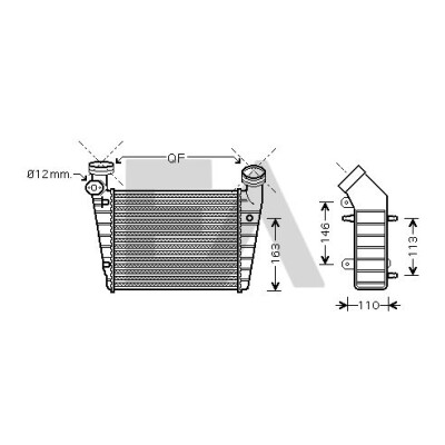 Intercooler EACLIMA 36A77021