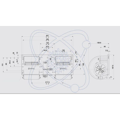 Ventilatore abitacolo