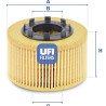 Filtro olio UFI 25.015.00