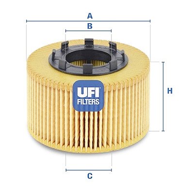 Filtro olio UFI 25.015.00