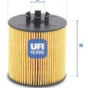 Filtro olio UFI 25.047.00