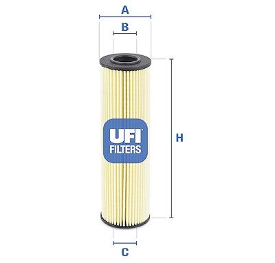 Filtro olio UFI 25.050.00