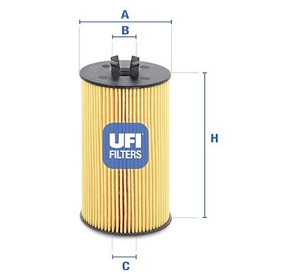 Filtro olio UFI 25.064.00