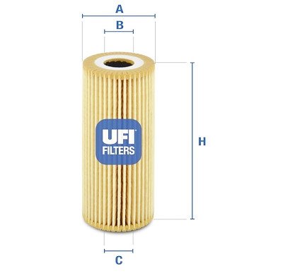 Filtro olio UFI 25.067.00