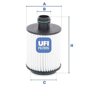 Filtro olio UFI 25.093.00