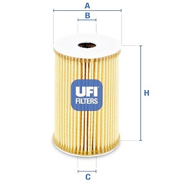 Filtro olio UFI 25.151.00