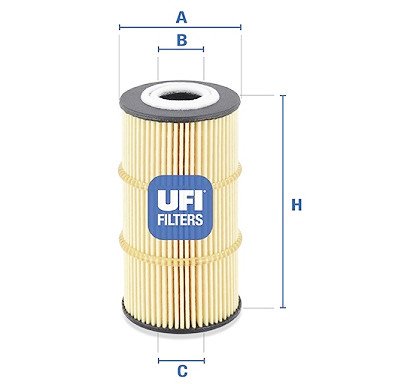 Filtro olio UFI 25.170.00