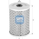 Filtro olio UFI 25.474.00