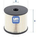 Filtro carburante UFI 26.003.00