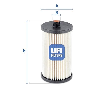 Filtro carburante UFI 26.012.00