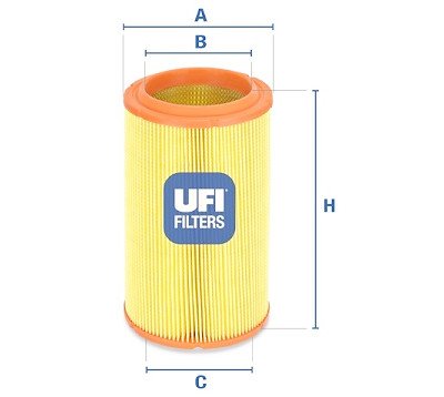 Filtro aria UFI 27.366.00