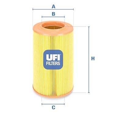 Filtro aria UFI 27.628.00